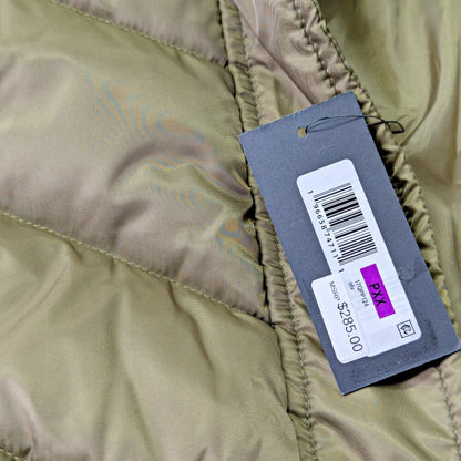 Kenneth Cole Petite Faux-Fur-Trim Hooded Puffer Coat Size PXX / 00 (MSRP $285)