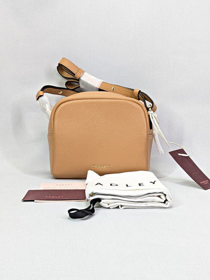 Radley London The Daily Mini Leather Zip Around Crossbody Bag (MSRP $168)