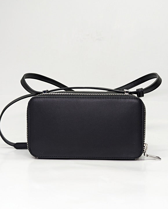 DKNY Carter Mini Logo Camera Crossbody Bag in Black (MSRP $148)