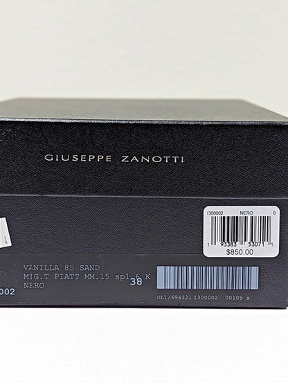 Giuseppe Zanotti Women's Vanilla Crystal Embellished Sandals Size 38 (MSRP $850)