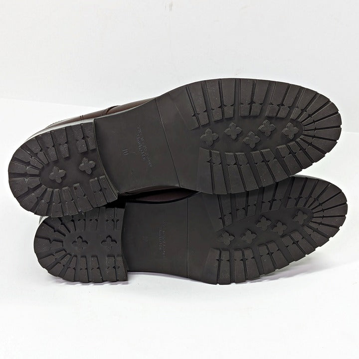 The Men's Store at Bloomingdale's Men's Lace Up Cap Toe Boots Size 10 MSRP $220