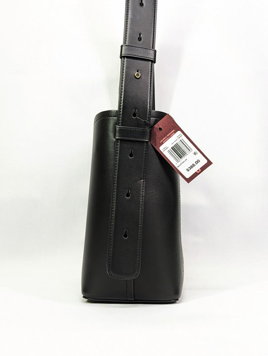 Radley London Bathurst Mews Black Medium Ziptop Shoulder Bag (MSRP $388)