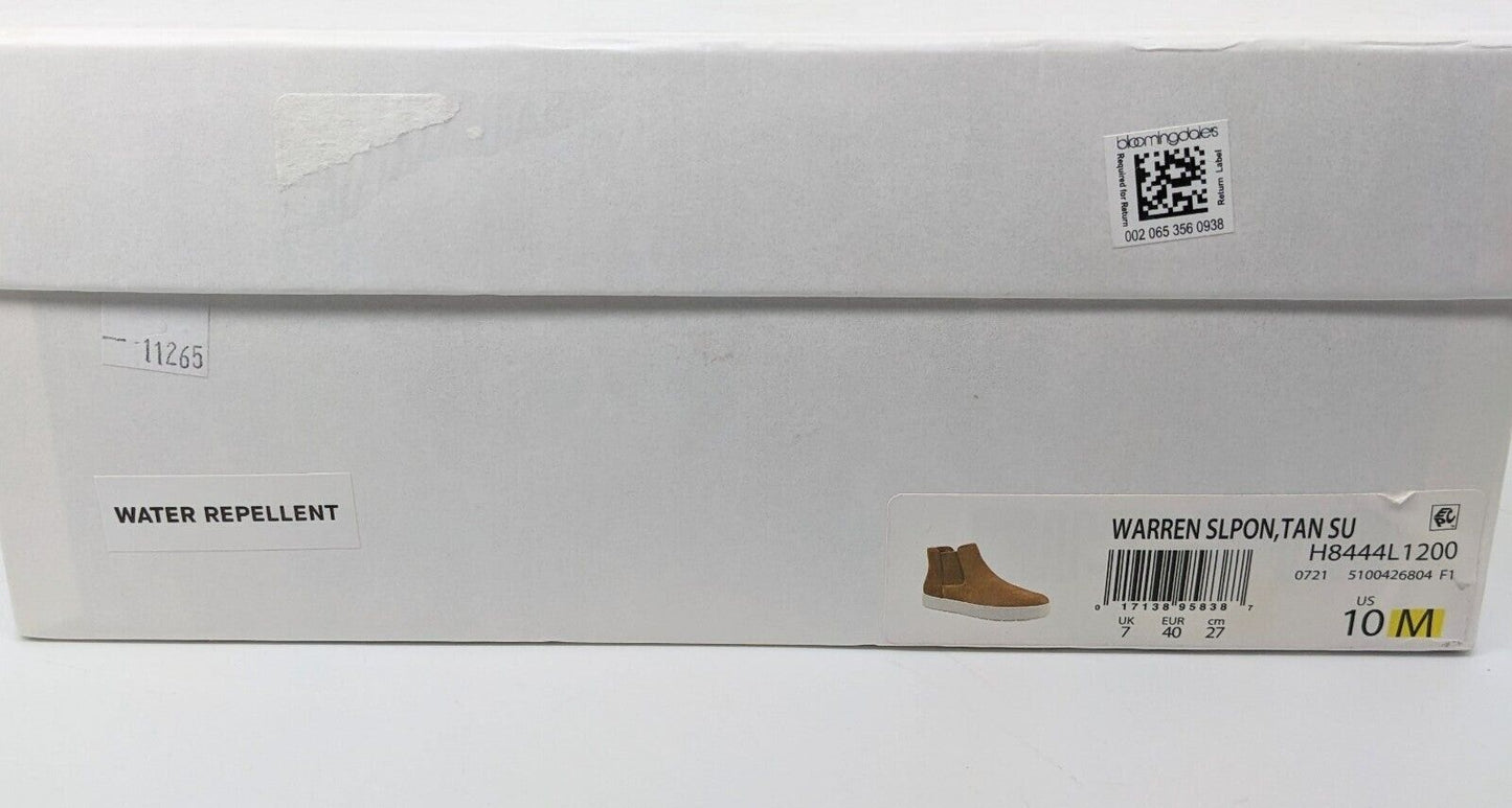 Vince Warren Women's Chelsea Boot Tan Suede Size 10M (MSRP $295)