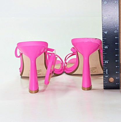 Steve Madden Women's Zarya Strappy Flared-Heel Sandals Size 6.5 (MSRP $99)