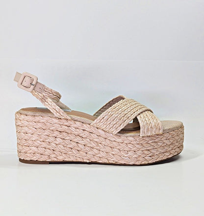 NWOB Steven New York Ramey Espadrille Platform Wedge Sandal Size 10 (MSRP $130)