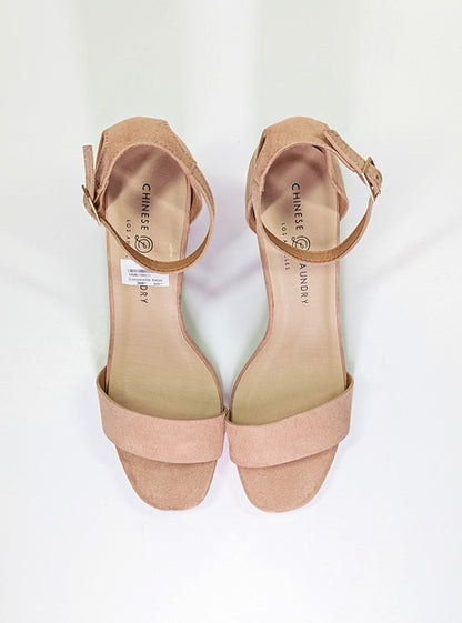 Chinese Laundry Women's Teri Micro Suede Dark Nude Size 10 (MSRP $90)