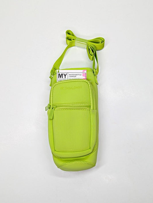 MYTAGALONGS Lime Green Water Bottle Mini Crossbody Bag (MSRP $30)
