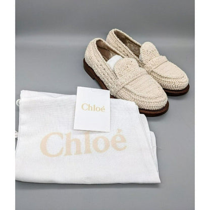 Cholé Women's Kayla Driver Loafers Eggshell Size 6.5 (MSRP $950)