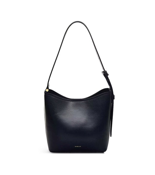 Radley London Bathurst Mews Black Medium Ziptop Shoulder Bag (MSRP $388)