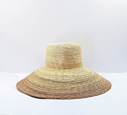 Eugenia Kim Women's Mirabel Ombré Straw Wide Brim Sun Hat O/S (MSRP $495)