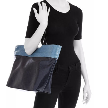 Rag & Bone Women’s Emerson Tote Coated Canvas Denim (MSRP $298)