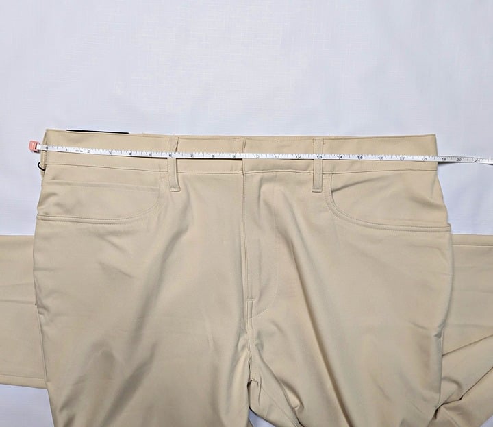 RLX Ralph Lauren Men's Active Fit Performance Twill Pants Basic Sand Size 36x32