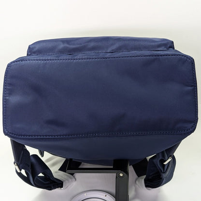 Lauren Ralph Lauren Nylon Medium Stevie Backpack Refined Navy (MSRP $275)