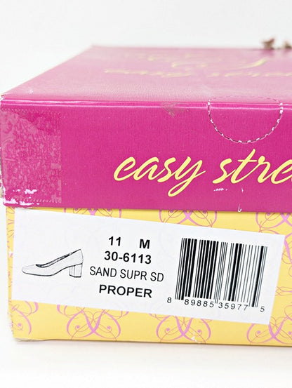 Easy Street Proper Women's Pumps Sand Super Suede Size 11 (MSRP $60)