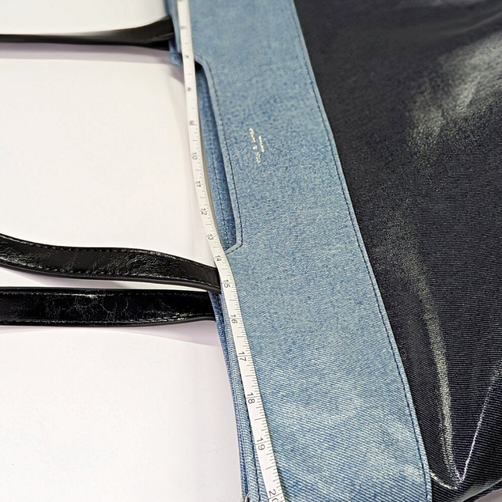 Rag & Bone Women’s Emerson Tote Coated Canvas Denim (MSRP $298)