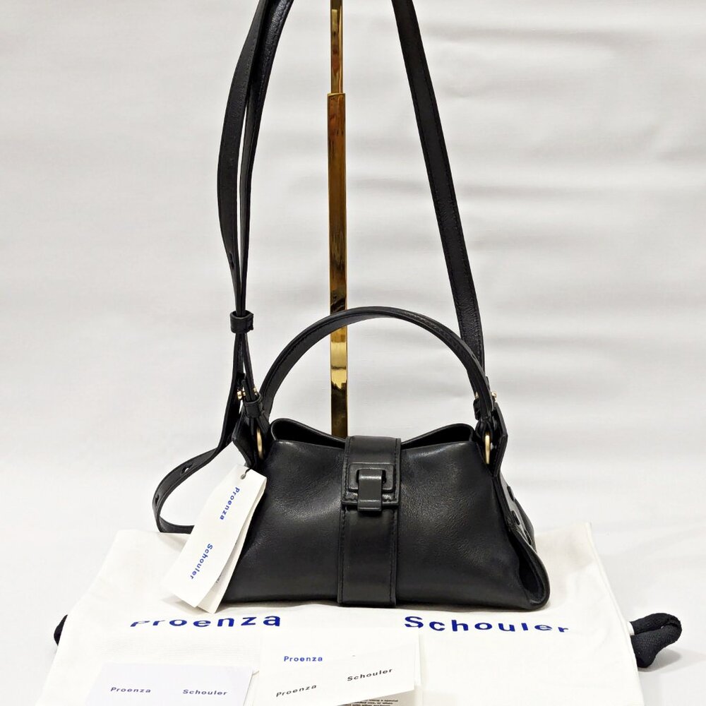 Proenza Schouler Mini Park Leather Convertible Top Handle Bag (MSRP $1,390)