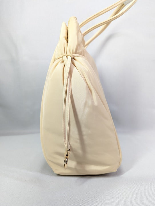 On 34th Jyyll Women's Nylon Tote in Cold Cream (MSRP $100)