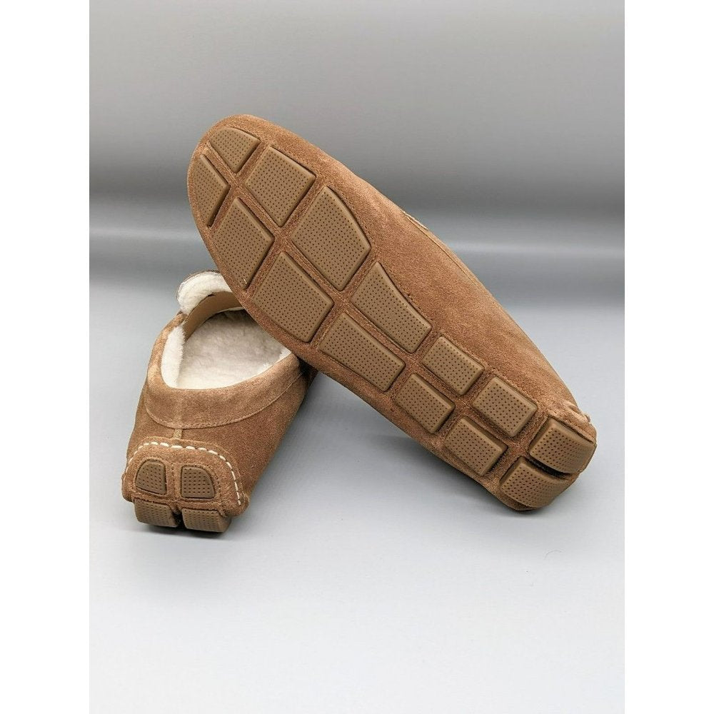 The Men's Store Bloomingdale's Shearling Brown Slipper Size 10 (MSRP $145)