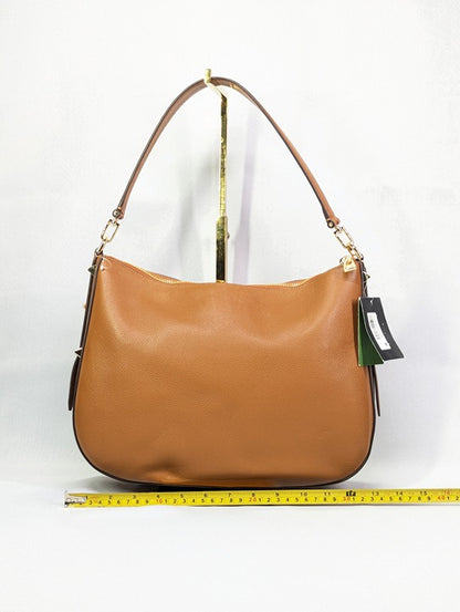 Kate Spade New York Liv Pebbled Leather Shoulder Bag Cavern Clay (MSRP $358)