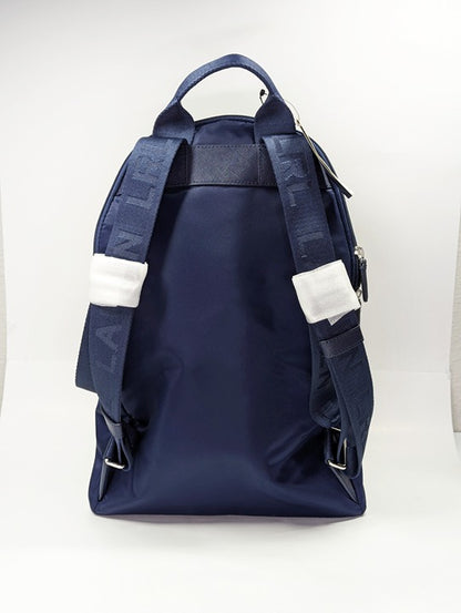 Lauren Ralph Lauren Nylon Medium Stevie Backpack Refined Navy (MSRP $275)