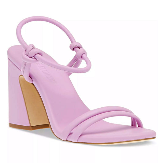 Steve Madden Women's Harrlow Block-Heel Knotted Dress Sandals Size 9 (MSRP $110)