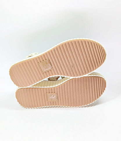 Dolce Vita Daiya Women's Ivory Platform Sandals Size 9.5 (MSRP $130)