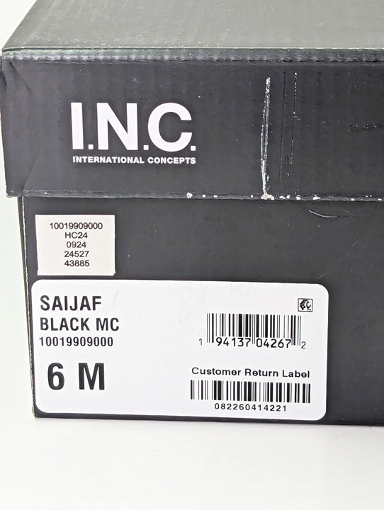 I.N.C. International Concepts Women's Saija Black Pumps Size 6 (MSRP $120)