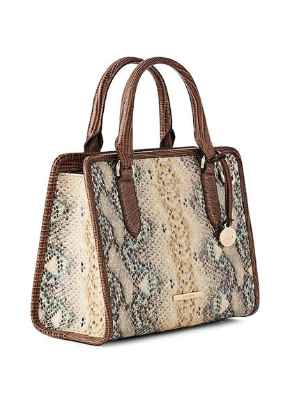 Brahmin Cami Women's Multi Eirwen Leather Satchel Convertible (MSRP $385)