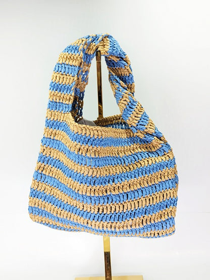 A.L.C. Parker Women's Striped Raffia Bag O/S (MSRP $295)