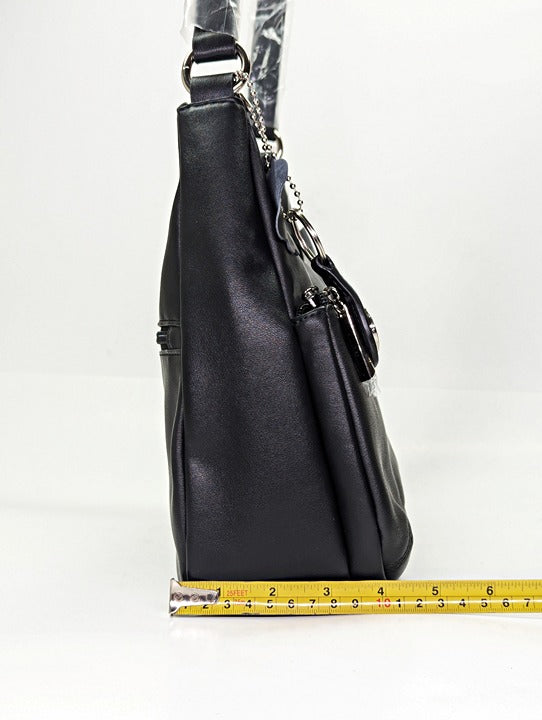 Giani Bernini Women's Black Nappa Leather Hobo Bag (MSRP $130)