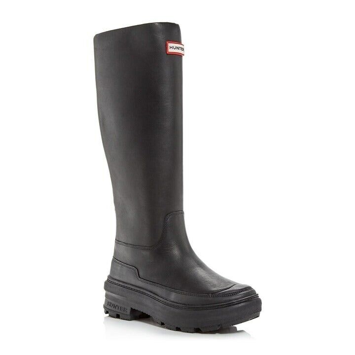 Hunter Women's Black Chasing Knee Boot Killing Eve Size 6 / EU 37 (MSRP $395)