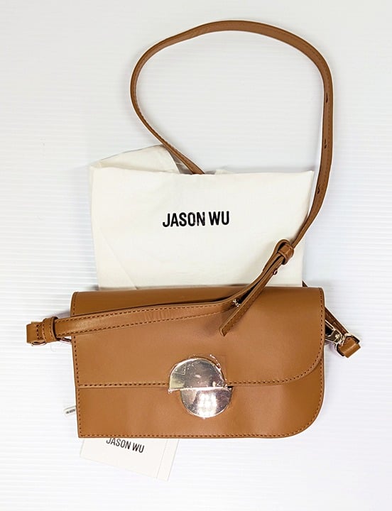 Jason Wu Orbit Women's Leather Sling Bag in Cedar (MSRP $195)