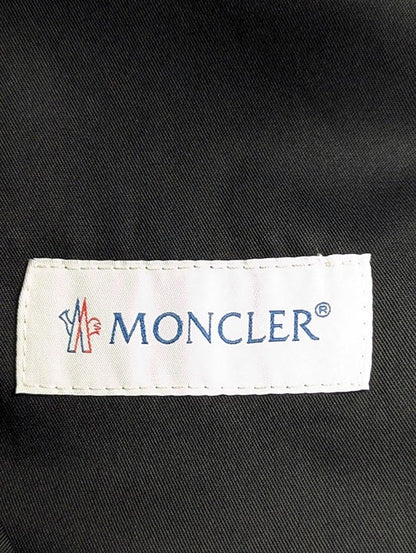 Moncler Men's Black Cotton Twill Trousers Zip Pocket Size M US / 48 IT MSRP $880