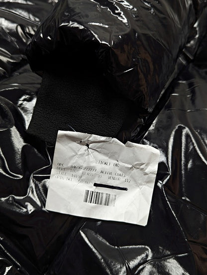S13 Women's Lexie Black Hooded Water-Resistant Puffer Coat Size S (MSRP $300)