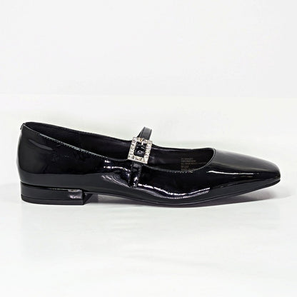 On 34th Women's Saadet Rhinestone-Buckle Mary Jane Flats Size 9.5 (MSRP $80)