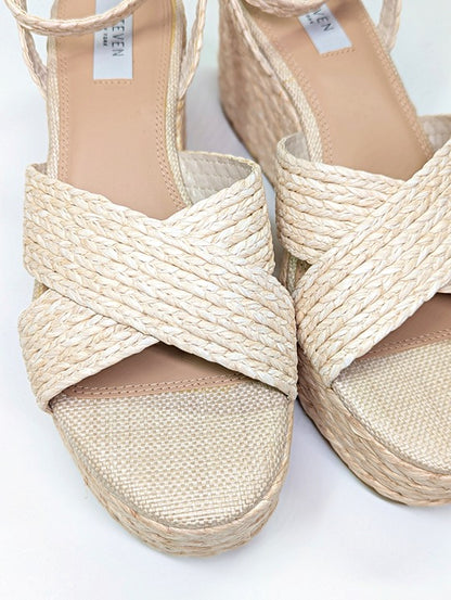 NWOB Steven New York Ramey Espadrille Platform Wedge Sandal Size 10 (MSRP $130)