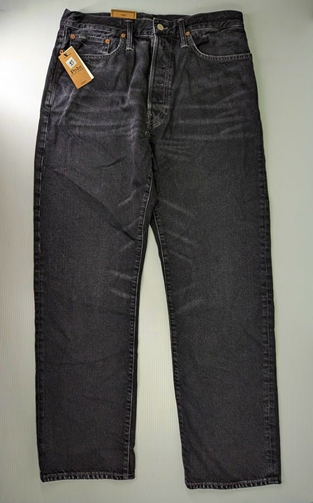 Polo Ralph Lauren Men's Vintage Classic-Fit Cotton Jeans Size 33 x 32 MSRP $168