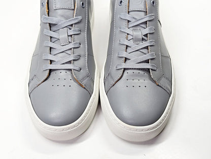 GREATS Men's Royale Lace Up Sneakers Ash Grey Leather Size 10 (MSRP $199)