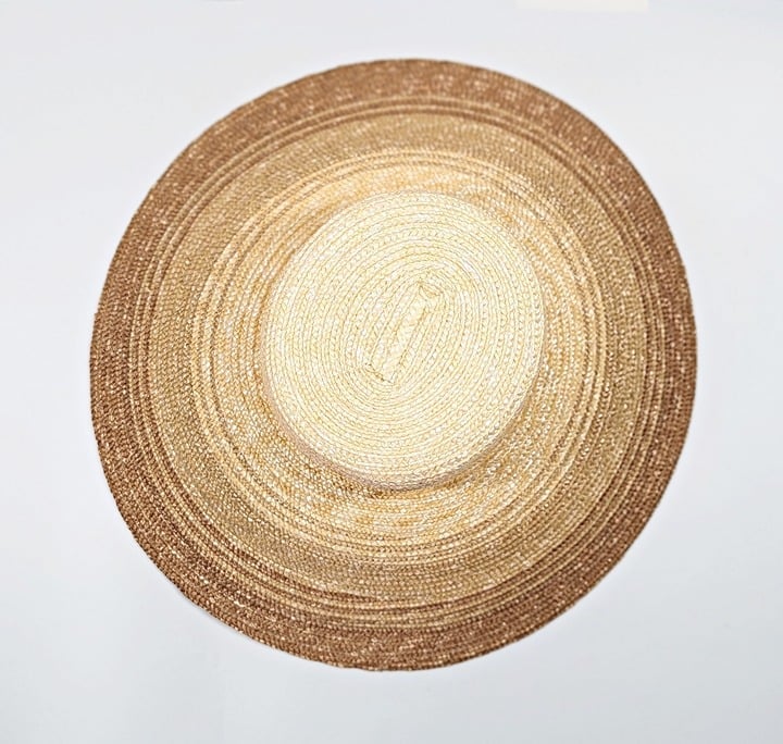 Eugenia Kim Women's Mirabel Ombré Straw Wide Brim Sun Hat O/S (MSRP $495)