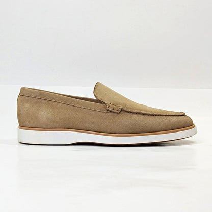 NWOB Magnanni Men's Lourenco Suede Sneaker Loafers Size 10 (MSRP $475)