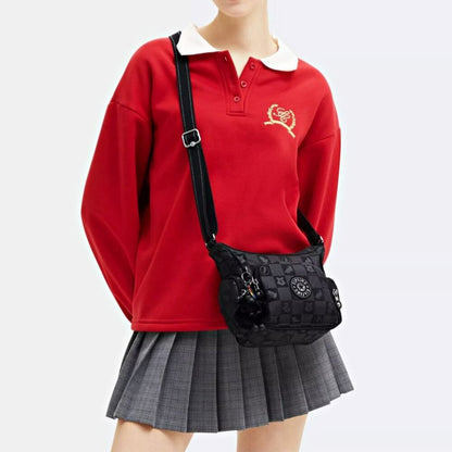 Kipling Shoulder Bag Gabbie Mini Magical Black Harry Potter Collection MSRP $129