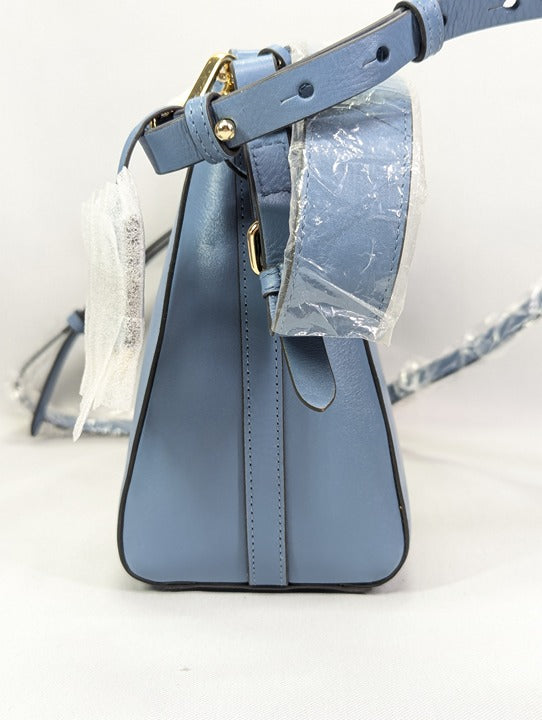 Radley London Dukes Place Open Blue Medium Zip Top Shoulder (MSRP $258)