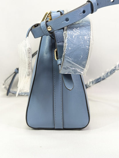 Radley London Dukes Place Open Blue Medium Zip Top Shoulder (MSRP $258)
