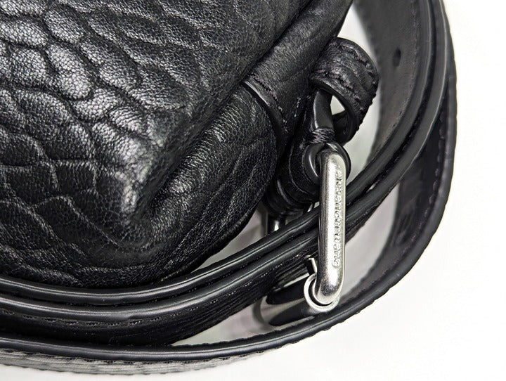 Alexander Wang Ricco Mini Black Leather Convertible Crossbody Bag