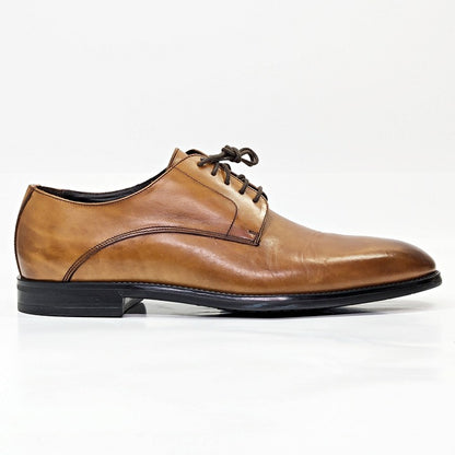 To Boot New York Men's Amedeo Oxfords Tabacco Antiqued Size 9.5 (MSRP $399)