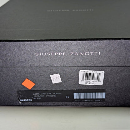 Giuseppe Zanotti Alma Women's Leather Platform Sneakers Size 39 (MSRP $695)