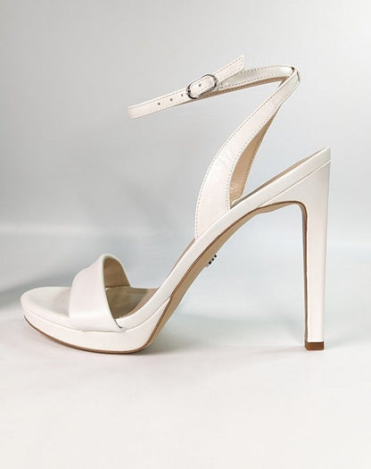 Sam Edelman Women's Jade Two-Piece Platform Sandals White Size 9 (MSRP $140)