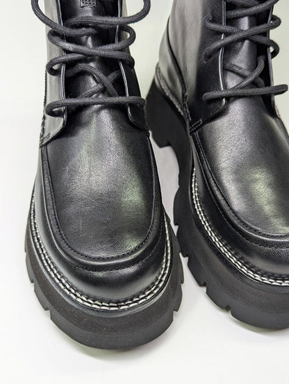 3.1 Phillip Lim Women's Kate Platform Combat Boots Size 37.5 (MSRP $650)