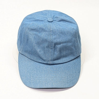 Jenni Women's Baseball Cap Hat Packable Blue Denim Adjustable (MSRP $30)