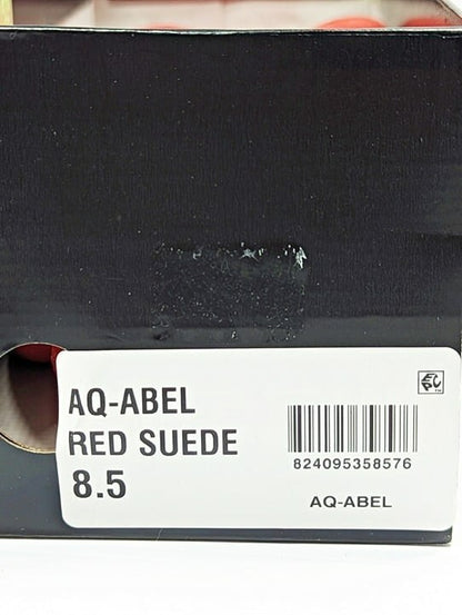 Aqua Women's Abel Red Suede Point Toe Flats Size 8.5 M (MSRP $79)